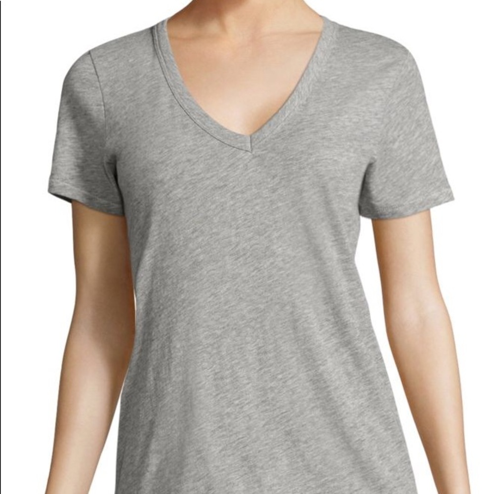 Rag and Bone Gray V neck